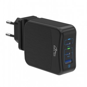 Media-Tech Zasilacz uniwersalny 65W 2x USB-C PD 1x USB 3.0 QC