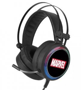 Marvel Słuchawki gamingowe 7.1  Marvel 001 Czarne