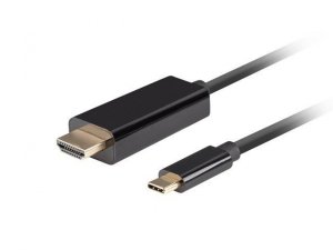 Lanberg Kabel USB-C(M)->HDMI(M)0.5M 4K 60HZ czarny