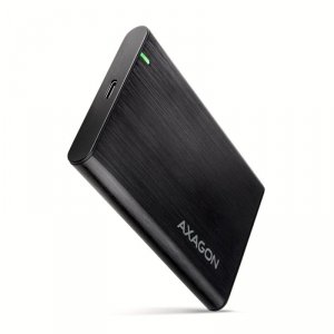 AXAGON EE25-A6C Bezśrubowa aluminiowa obudowa zewnętrzna USB-C 3.2 Gen 1 - SATA 6G dla 2.5 SSD/HDD