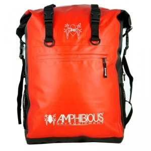 AMPHIBIOUS Plecak wodoszczelny OVERLAND 30L RED