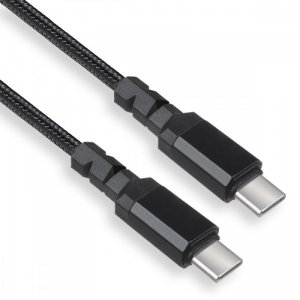 Maclean Kabel 2x USB-C 15W 2m wspierający QC 3.0 MCE494 Czarny