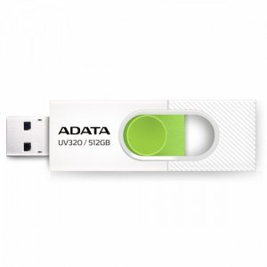 Adata Pendrive UV320 512GB USB3.2 biało-zielony