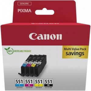 Canon Multipack CLI-551 C/M/Y/BK  6509B015