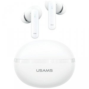 USAMS Słuchawki bluetooth TWS E02 ANC+ENC white