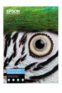 Epson Papier Fine Art Cotton Smooth Natural A3+ 25 Sheets 300g/m2 C13S450268