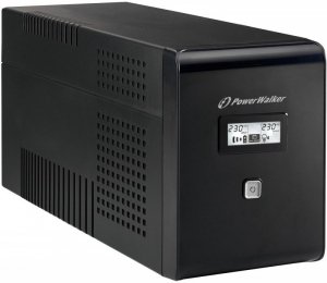PowerWalker VI 2000 LCD UPS 2000VA/1200W Line-Interactive with 2x  Schuko + 2x IEC outlet