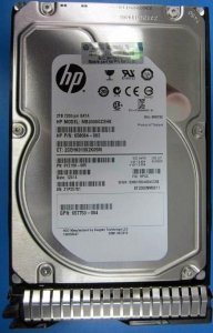 Hewlett Packard Enterprise HDD 2TB 7.2K SATA 3.5 2TB hot-plug SATA HDD, 3.5,  2000 GB, 7200 RPM