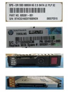 Hewlett Packard Enterprise 800GB Hot-Plug SSD Sata **Refurbished** 2.5 Inch SFF