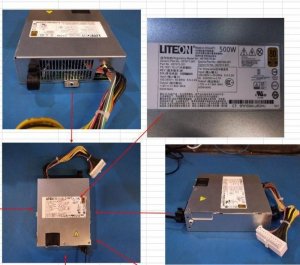 Hewlett Packard Enterprise ML350 GEN10 12V 500W NHP **Refurbished** 1U PSU