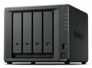 Synology Desktop, 4-BAY, QUAD CORE,  2GB RAM, DDR4 non-ECC SODIMM,  upgradeable to 6 GB (2 GB + 4 GB)