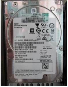 Hewlett Packard Enterprise DRV 1.8TB SFF HDD 10K SS7K and  SS8K SG
