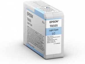 Tusz EPSON Light Cyan (80ml) C13T850500 do SP-C800