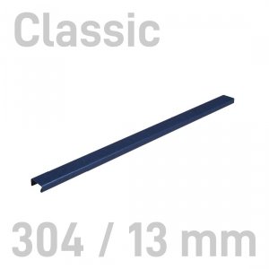 Grzbiety kanałowe MetalBind- O.CHANNEL Classic Niebieski - 304/13 mm- 10 sztuk