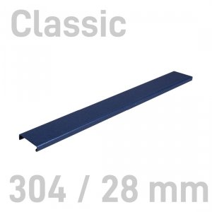Grzbiety kanałowe MetalBind- O.CHANNEL Classic Niebieski - 304/28 mm- 10 sztuk