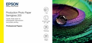 Epson Papier fotograficzny Production Photo Paper Semigloss 200 24 x 30m 200g/m2 C13S450376