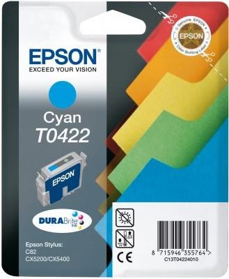 Wkład niebieski do Epson Stylus C82 T0422