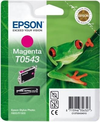 Tusz do Epson Stylus Photo R800/R1800 Magenta Ink Cartridge 400 str. T0543