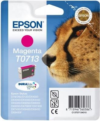 Wkład magenta do Epson D78/92/120/DX4000/4050/5000/5050/6000/6050/7000F/ 7400/8400/9400. T0713