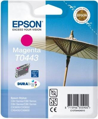 Wkład purpurowy (hi-capacity) do Epson Stylus C64,C84,C66,C86 T0443