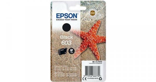 Epson Tusz 603 T03U BK 3,4ml