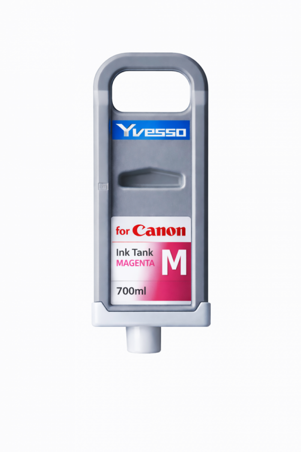 Tusz zamiennik Yvesso do Canon PFI-706M (PFI706M) Magenta 700ml do iPF8300 / iPF8300S / iPF8400 / iPF8400S / iPF9400
