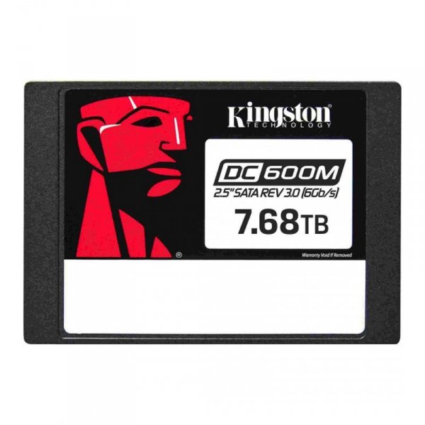 Dysk SSD Kingston DC600M 7.68TB SATA 2.5&quot; SEDC600M/7680G (DWPD 1)