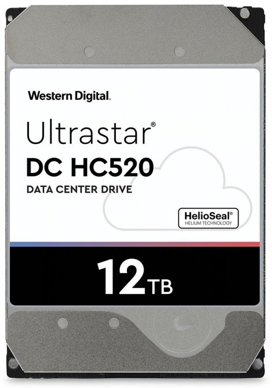 Dysk serwerowy HDD Western Digital Ultrastar DC HC520 (He12) HUH721212AL5200 (12 TB; 3.5&quot;; SAS3)