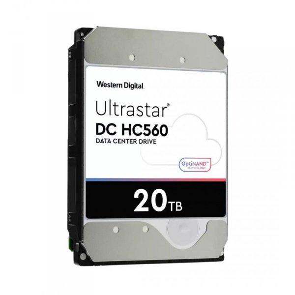 Dysk serwerowy HDD Western Digital Ultrastar DC HC560 WUH722020BLE6L4 (20 TB; 3.5&quot;; SATA III)