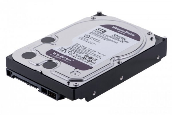 Dysk HDD WD Purple WD33PURZ (3 TB ; 3.5&quot;; 256 MB; 5400 obr/min)