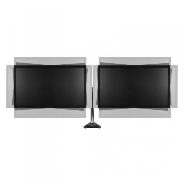 ARCTIC Z2-3D Gen 3 uchwyt / stojak do monitorów 86,4 cm (34&quot;) Biurko Czarny