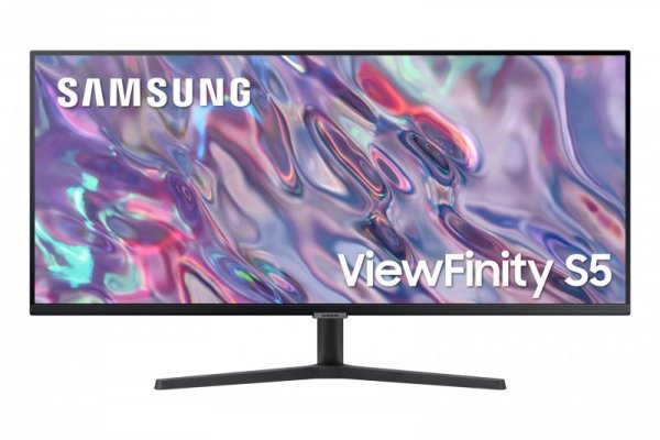 Samsung ViewFinity S5 S50GC monitor komputerowy 86,4 cm (34&quot;) 3440 x 1440 px UltraWide Quad HD LED Czarny