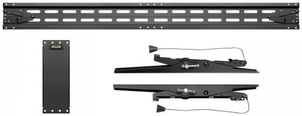Wentronic Pro TILT (XL) 2,54 m (100&quot;) Czarny