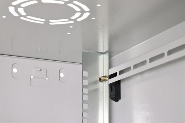 Digitus Szafa sieciowa wisząca Dynamic 19" 12U rack 607x600x600mm, drzwi szyba, szara, niezłożona, 60kg