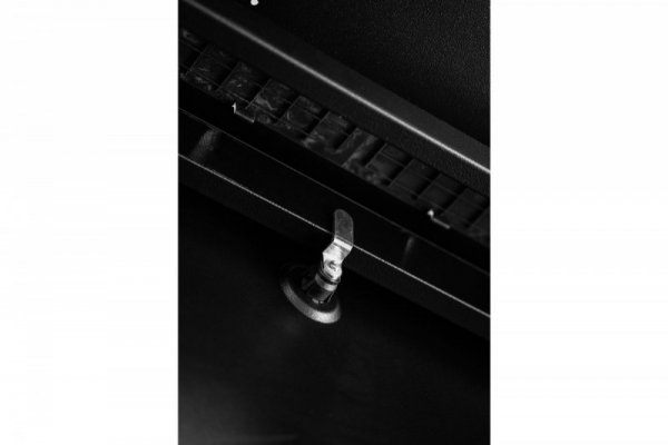 Digitus Szafa sieciowa stojąca Hyper Pro 19" 26U rack 600x1000, drzwi przód perforacja, czarna 1000kg