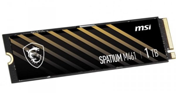 MSI Dysk SSD SPATIUM M461   1TB M.2 PCIe 4.0 4700/1700MB/s