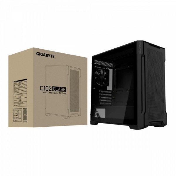 Gigabyte Obudowa GB-C102 /GB-C102G midi tower