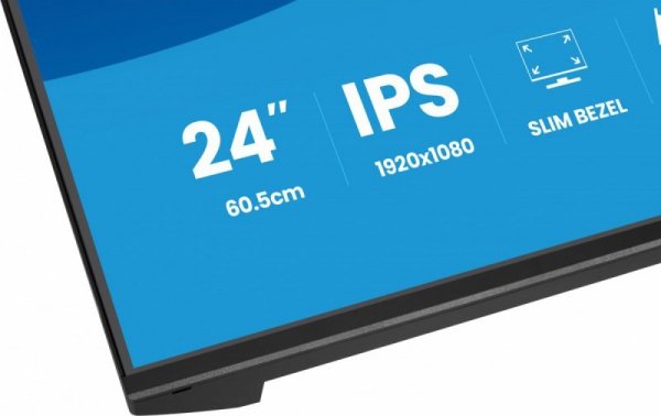 IIYAMA Monitor 23.8 cala XB2493HSU-B1 IPS.HDMI.DP.2x2W.USBx2, 350cd,1500:1,    HAS 150/PIVOT