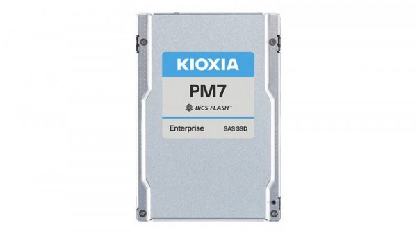 Kioxia Dysk SSD PM-7R 1920GB 2.5 cala SAS 24Gbit/s DWDP 1 3D TLC BiCS Flash Enterprise SSD SED PLP