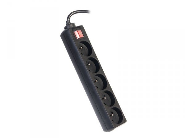 Tracer Listwa 5m (5 gniazd) Power Patrol Black