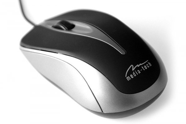 Media-Tech Mysz optyczna 800dpi tytanowa MT1091T