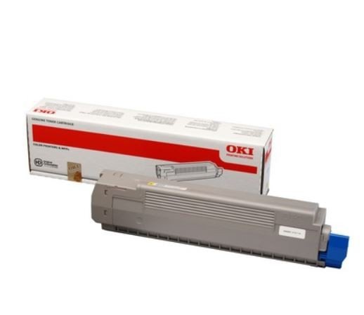 OKI Toner Yelllow 7.3K C801 C821
