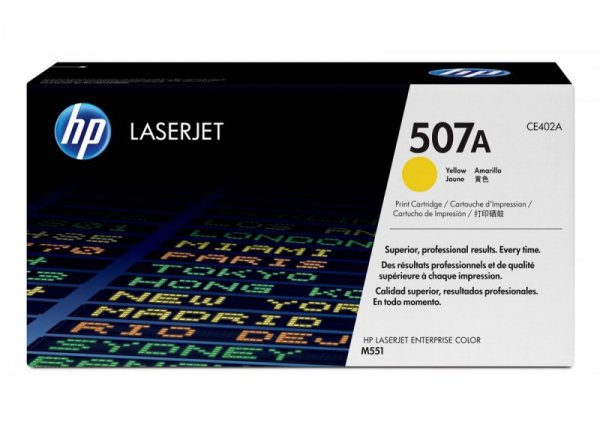 HP Inc. Toner 507A Żółty 6k CE402A