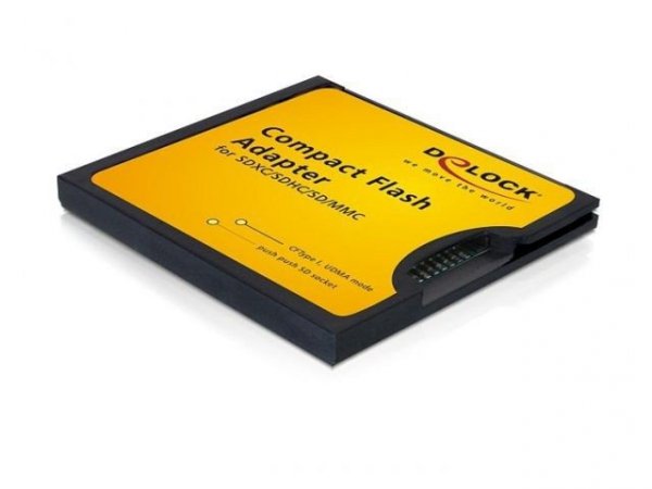 Delock Adapter karty SD/MMC-&gt;CompactFlash II