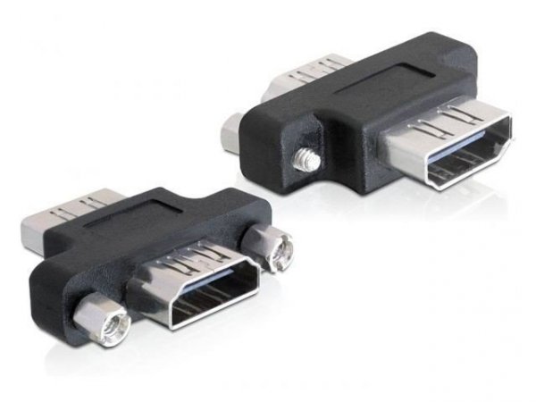 Delock Adapter HDMI(F)-&gt;HDMI(F)