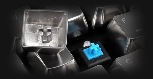 Thermaltake Tt eSPORTS Metalcaps - Metalowe klawisze QWER + ESC (5szt)