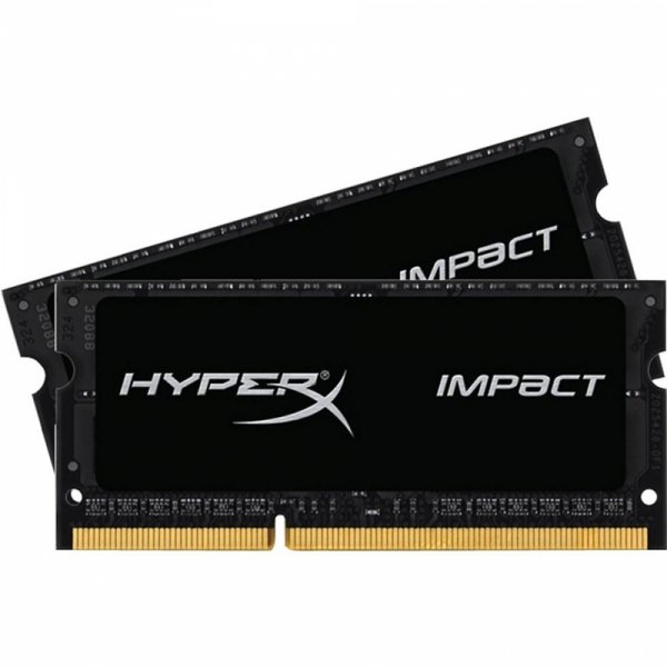 HyperX DDR3 SODIMM HyperX IMPACT BLACK 16GB/1866 (2*8G) CL11 Low Voltage