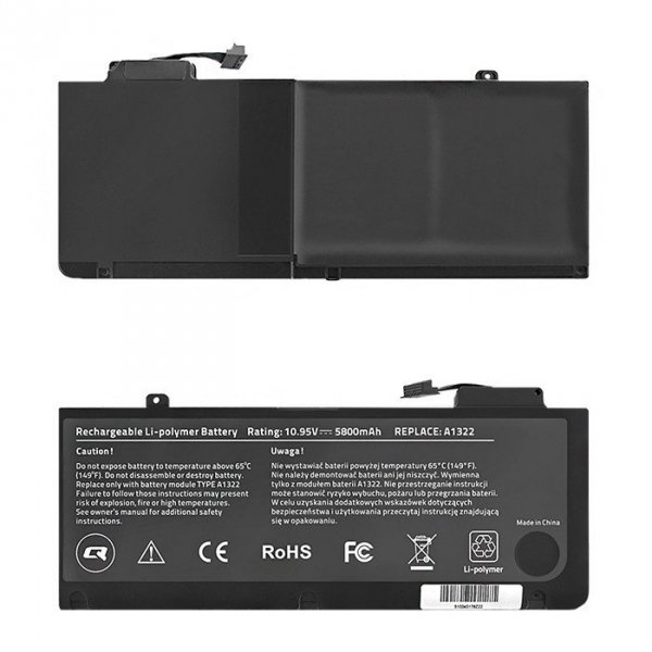 Qoltec Bateria do Apple MacBook Pro 13&quot;, 5800mAh, 10.95V