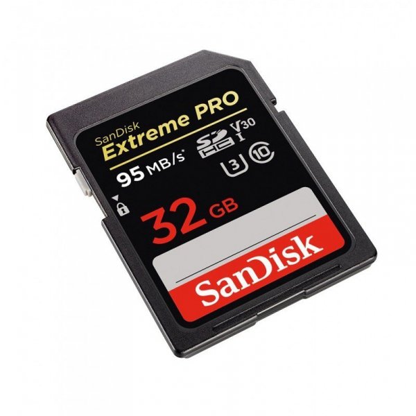 SanDisk Extreme Pro SDHC 32GB 95/90 MB/s V30 UHS-I U3