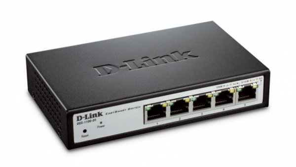 D-Link DGS-1100-05 Switch Smart 5xGbE